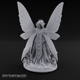 Scripture Clutching Fey Lord Miniature for Dungeons and Dragons, Pathfinder or other TTRPGs