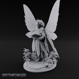 Scripture Clutching Fey Lord Miniature for Dungeons and Dragons, Pathfinder or other TTRPGs