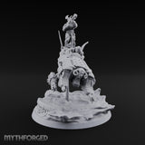 Dust Settles Behind the Pack Human Beast-Bike Rider B — Pilot + Passenger · No FX