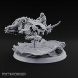 Dust Settles Behind the Pack Human Beast-Bike Rider D — Pilot Only