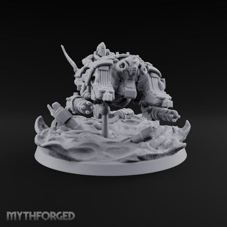 Dust Settles Behind the Pack Human Beast-Bike Rider E — Pilot Only · No FX