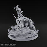 Dust Settles Behind the Pack Human Beast-Bike Rider E — Pilot + Passenger · No FX