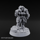 Shoulders Squared Confident Human Warrior Miniature for Dungeons and Dragons, Pathfinder or other TTRPGs