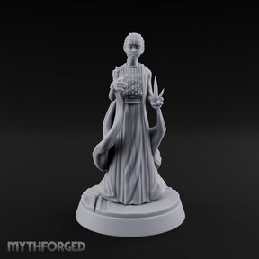 Studded Decree Kid Like Empress Miniature for Dungeons and Dragons, Pathfinder or other TTRPGs