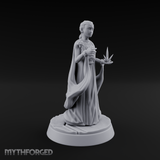 Studded Decree Kid Like Empress Miniature for Dungeons and Dragons, Pathfinder or other TTRPGs