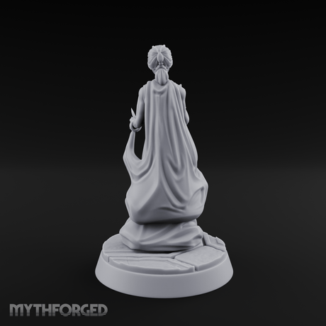 Studded Decree Kid Like Empress Miniature for Dungeons and Dragons, Pathfinder or other TTRPGs