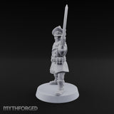 Orders Delivered by Fist Human Masked Officer with Pistol and Power Fist — Sword and Pistol 2