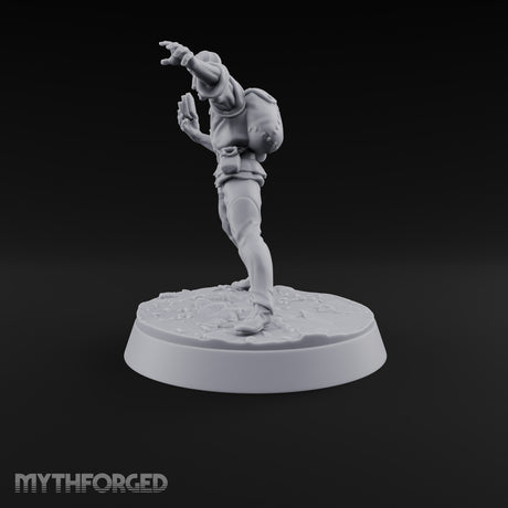 Confidently Improvising Human Magician