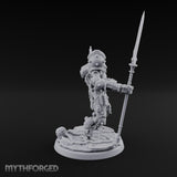 Pistons Hiss, Spears Rise Human Mech Suit Spear Warrior A — Spear