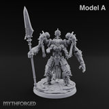 Pistons Hiss, Spears Rise Human Mech Suit Spear Warriors — A · Spear