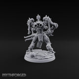 Pistons Hiss, Spears Rise Human Mech Suit Spear Warrior B — Gun