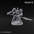 Pistons Hiss, Spears Rise Human Mech Suit Spear Warrior B — Spear