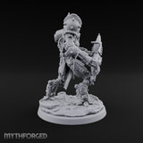 Pistons Hiss, Spears Rise Human Mech Suit Spear Warriors — C · Gun