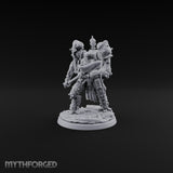 Pistons Hiss, Spears Rise Human Mech Suit Spear Warrior C — Spear