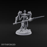 Pistons Hiss, Spears Rise Human Mech Suit Spear Warrior C — Spear