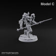 Pistons Hiss, Spears Rise Human Mech Suit Spear Warrior C — Spear