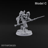 Pistons Hiss, Spears Rise Human Mech Suit Spear Warrior C — Spear