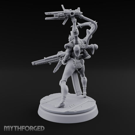 Many Hands, Grim Work Human Biomechanical Weaver A — A