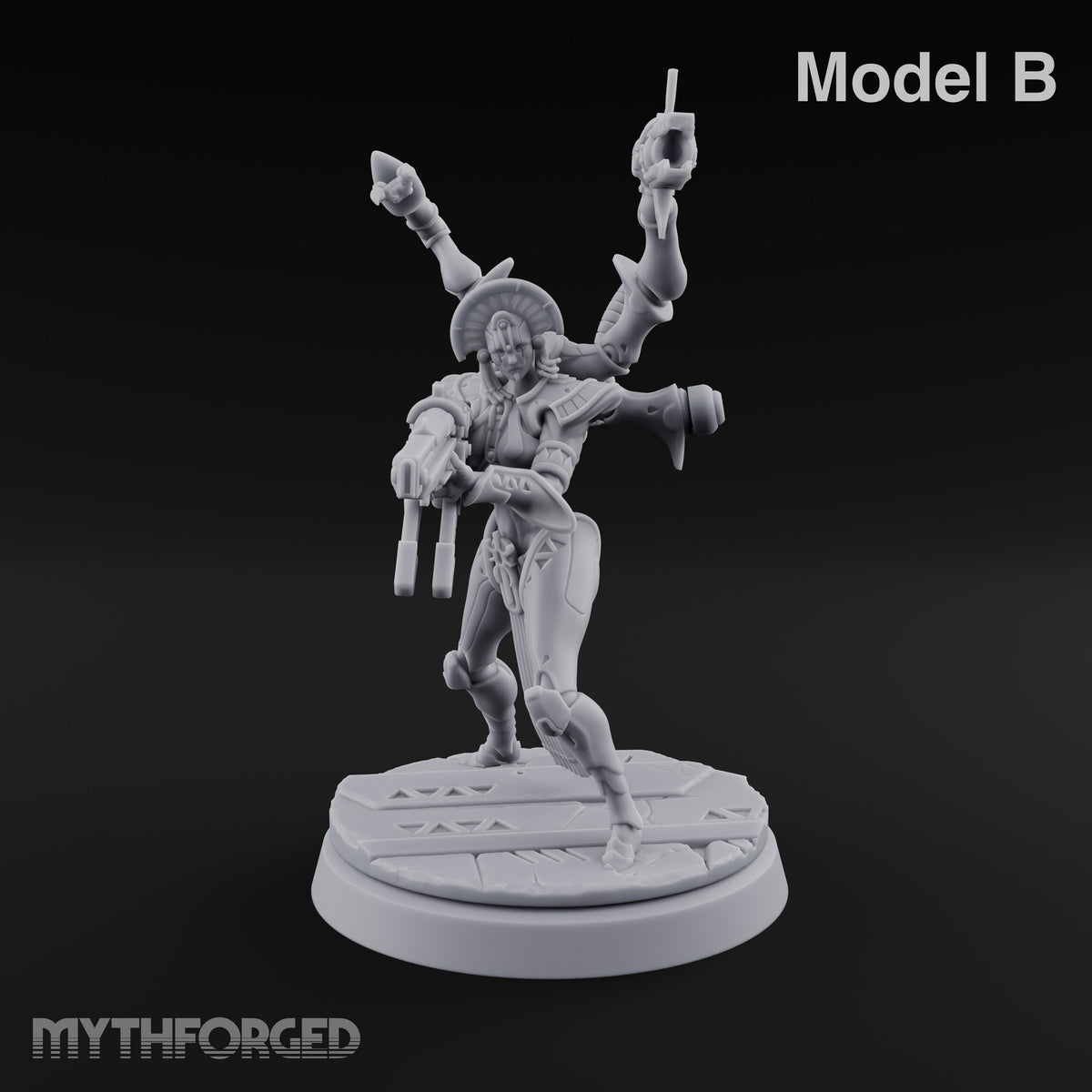 Many Hands, Grim Work Human Biomechanical Weaver B — A