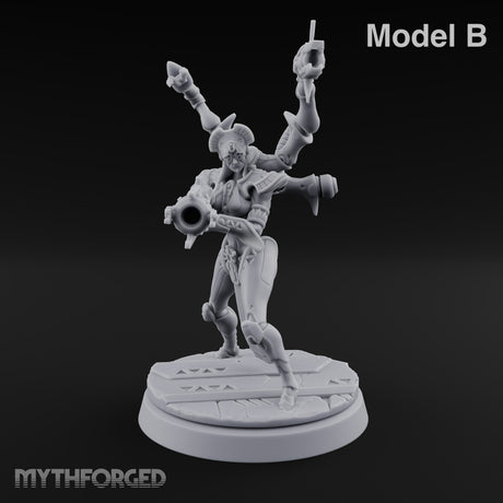 Many Hands, Grim Work Human Biomechanical Weaver B — B