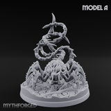 Tentacles Coiling Skyward Kruthiks Miniature for Dungeons and Dragons, Pathfinder or other TTRPGs
