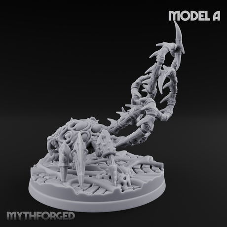 Tentacles Coiling Skyward Kruthiks A Miniature for Dungeons and Dragons, Pathfinder or other TTRPGs