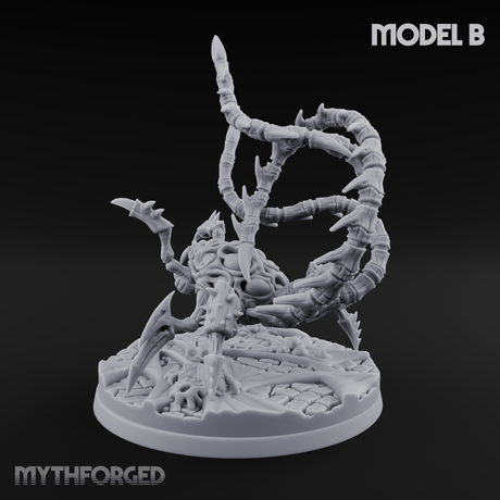Tentacles Coiling Skyward Kruthiks B Miniature for Dungeons and Dragons, Pathfinder or other TTRPGs