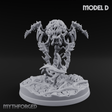 Tentacles Coiling Skyward Kruthiks D Miniature for Dungeons and Dragons, Pathfinder or other TTRPGs