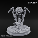 Tentacles Coiling Skyward Kruthiks D Miniature for Dungeons and Dragons, Pathfinder or other TTRPGs