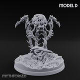 Tentacles Coiling Skyward Kruthiks D Miniature for Dungeons and Dragons, Pathfinder or other TTRPGs