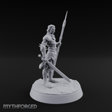 Masked Human Gladiator Miniature for Dungeons and Dragons, Pathfinder or other TTRPGs