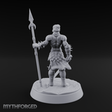 Masked Human Gladiator Miniature for Dungeons and Dragons, Pathfinder or other TTRPGs