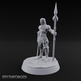 Masked Human Gladiator Miniature for Dungeons and Dragons, Pathfinder or other TTRPGs