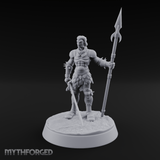 Masked Human Gladiator Miniature for Dungeons and Dragons, Pathfinder or other TTRPGs
