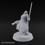 Double Handed Dangerous Human Warrior Miniature for Dungeons and Dragons, Pathfinder or other TTRPGs