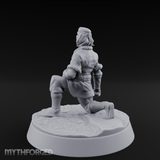 Kneeling In Contemplation Human Noble Miniature for Dungeons and Dragons, Pathfinder or other TTRPGs