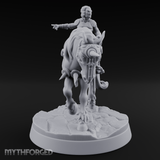 Regal Rider Commanding Noble Miniature for Dungeons and Dragons, Pathfinder or other TTRPGs