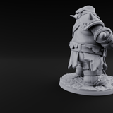 Belly Out Chopping Human Executioner Miniature for Dungeons and Dragons, Pathfinder or other TTRPGs