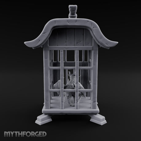 Wyvern Sold Separately Wooden Roofed Wyvern Cage