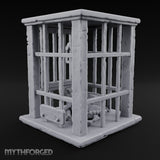 Manticore Pending Delivery Wooden Barred Monster Cage