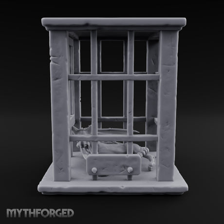Manticore Pending Delivery Wooden Barred Monster Cage