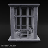 Manticore Pending Delivery Wooden Barred Monster Cage