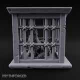 Fox Fur Fluffed, Fee Unpaid Stone Kitsune Pet Cage