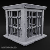 Fox Fur Fluffed, Fee Unpaid Stone Kitsune Pet Cage