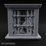 Fox Fur Fluffed, Fee Unpaid Stone Kitsune Pet Cage