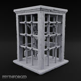 Bars Won't Stop the Snarl Wooden Goblin Prison Cage