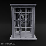 Bars Won't Stop the Snarl Wooden Goblin Prison Cage