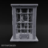 Bars Won't Stop the Snarl Wooden Goblin Prison Cage