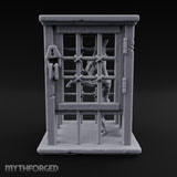 Bars Won't Stop the Snarl Wooden Goblin Prison Cage