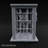 Bars Won't Stop the Snarl Wooden Goblin Prison Cage